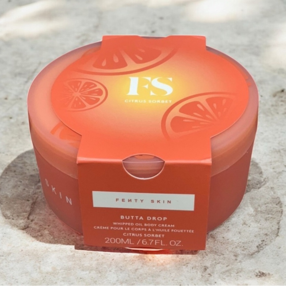 Fenty Skin Butta Drop Whipped Oil Body Cream 200ml - Citrus Sorbet NIB - Picture 3 of 11